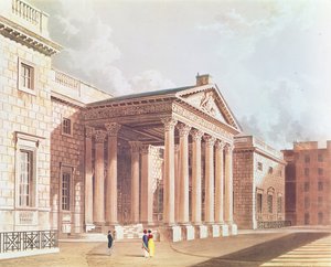 Carlton House, graveret af R. Reeve, ca. 1819